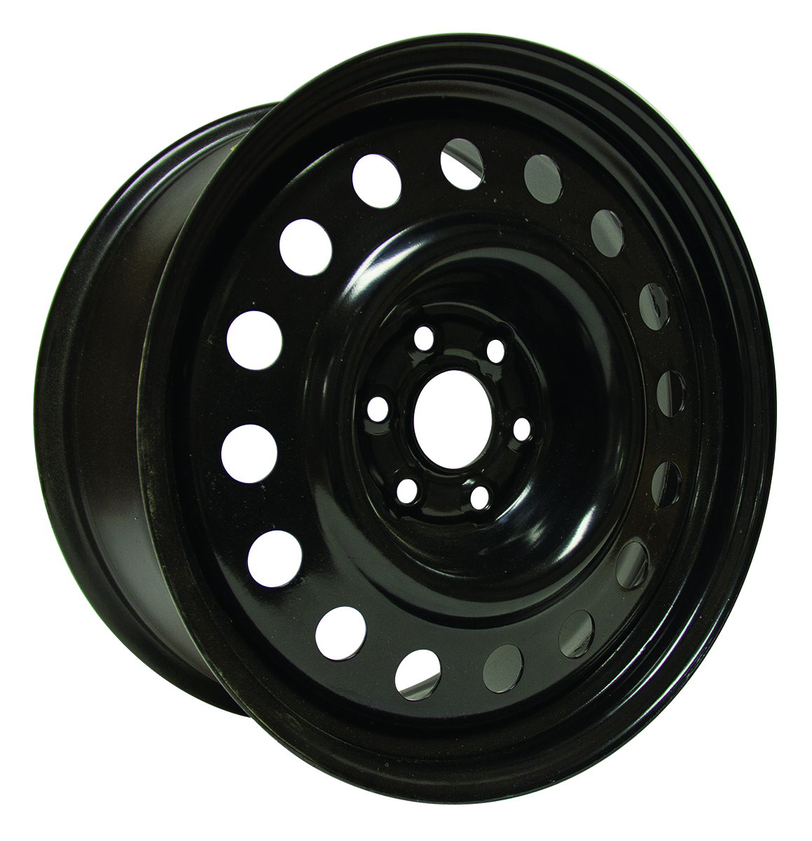 18x8 RTX Black Steel Wheel 6x120 (35mm)