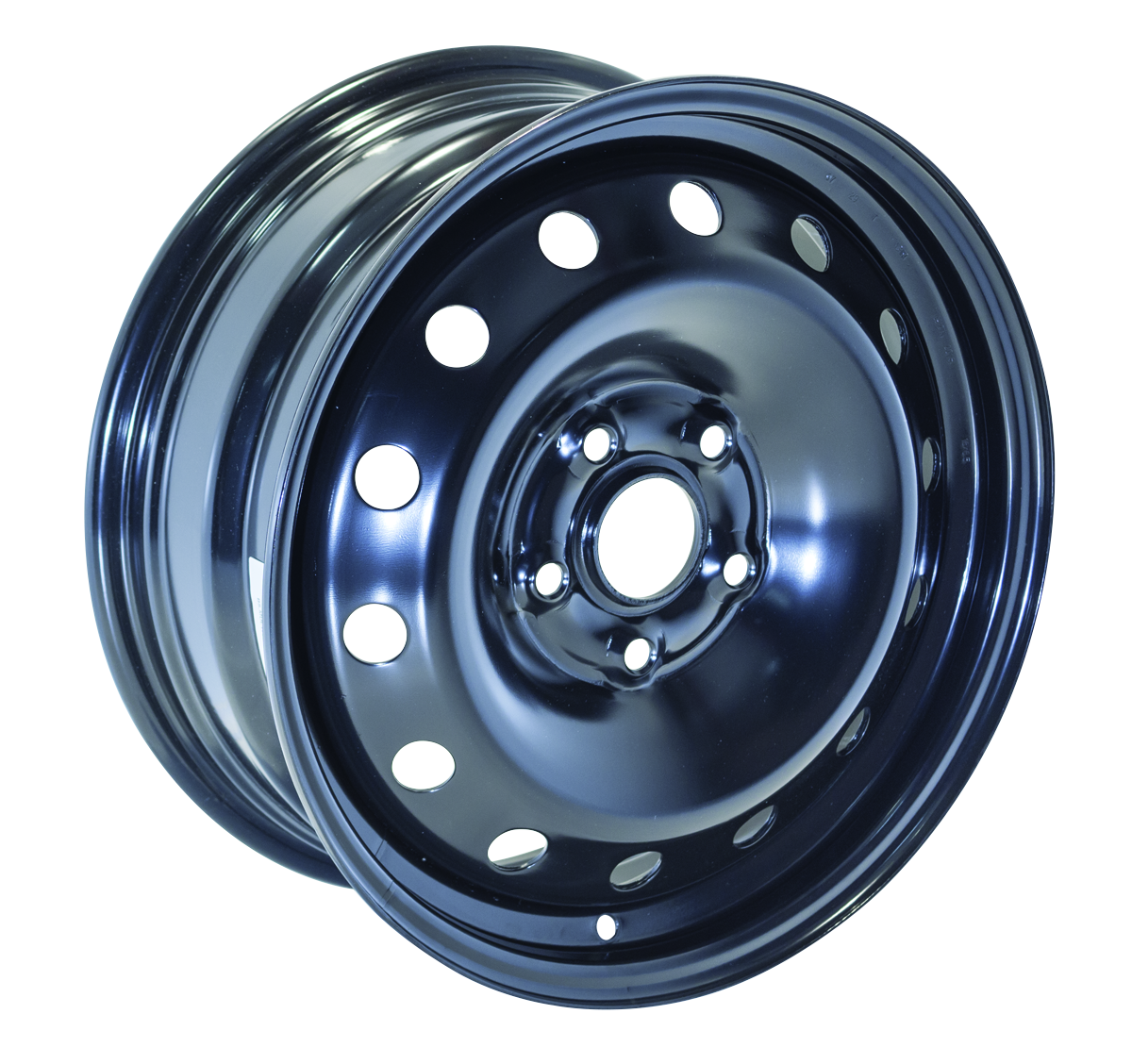 16x6.5 RTX Black Steel Wheel 5x112 (50mm)