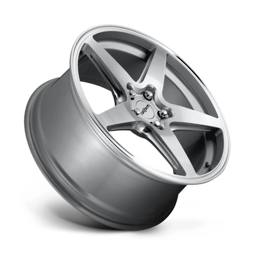 20x8.5 Rotiform R143 LAS-R Gloss Silver Wheel 5x100 (45mm)