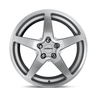 20x8.5 Rotiform R143 LAS-R Gloss Silver Wheel 5x100 (45mm)