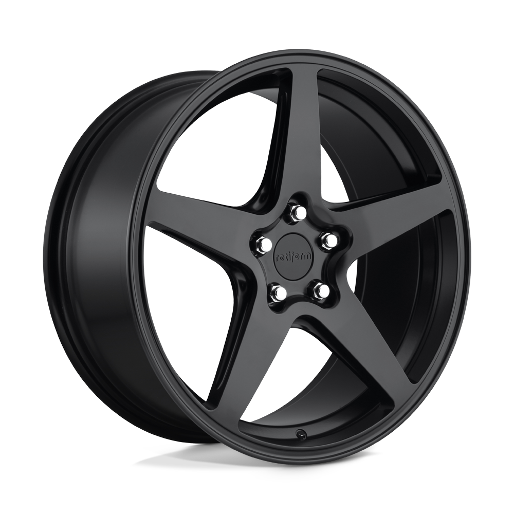 18x8.5 Rotiform R148 WGR MATTE BLACK Wheel 5x112 (45mm)