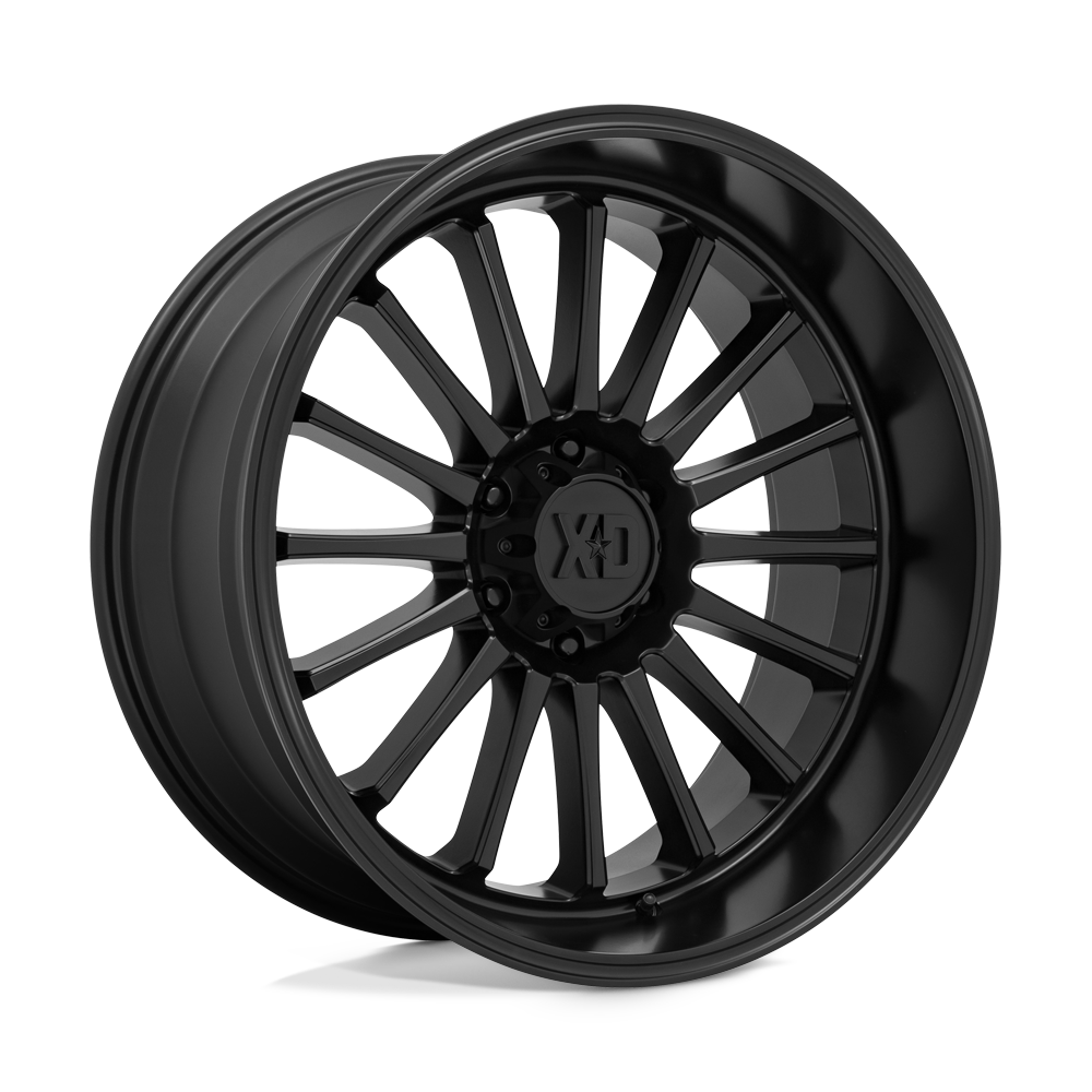 22x10 XD XD857 WHIPLASH Satin Black Wheel 6x5.5 (-18mm)