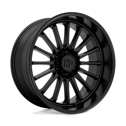 22x10 XD XD857 WHIPLASH Satin Black Wheel 6x5.5 (-18mm)