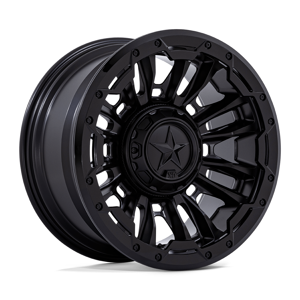 20x10 XD Series XD870 Bomber Matte Black Wheel 5x5/5x5.5 (-18mm)