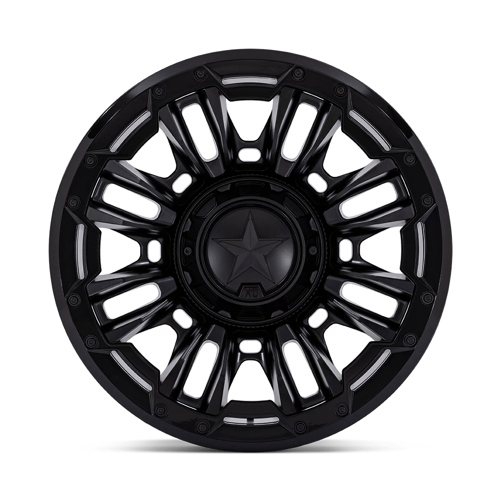 20x9 XD Series XD870 Bomber Matte Black Wheel 5x5/5x5.5 (1mm)