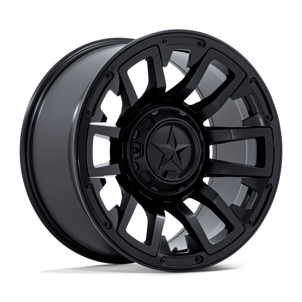 20x9 XD Series XD872 Colossus Matte Black Wheel 5x5/5x5.5 (1mm)