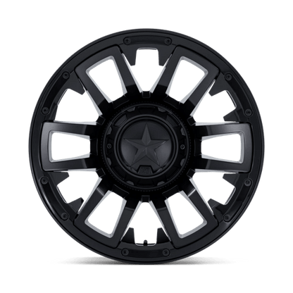 20x9 XD Series XD872 Colossus Matte Black Wheel 5x5/5x5.5 (1mm)