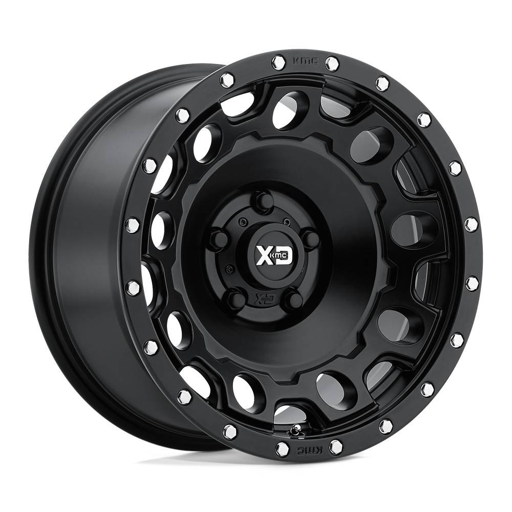 18x9 XD XD129 HOLESHOT Satin Black Wheel 5x5 (18mm)