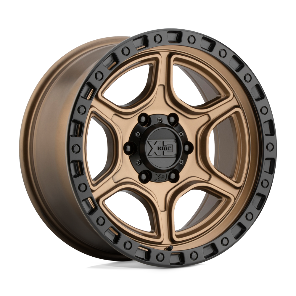 17x9 XD XD139 PORTAL Satin Bronze Satin Black Lip Wheel 6x5.5 (-12mm)