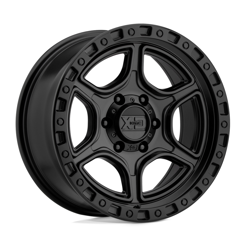 17x8.5 XD XD139 PORTAL Satin Black Wheel 6x5.5 (18mm)