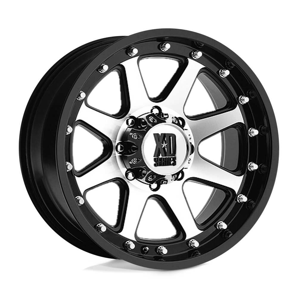 17x9 XD XD798 ADDICT Matte Black Machined Wheel 5x5 (18mm)