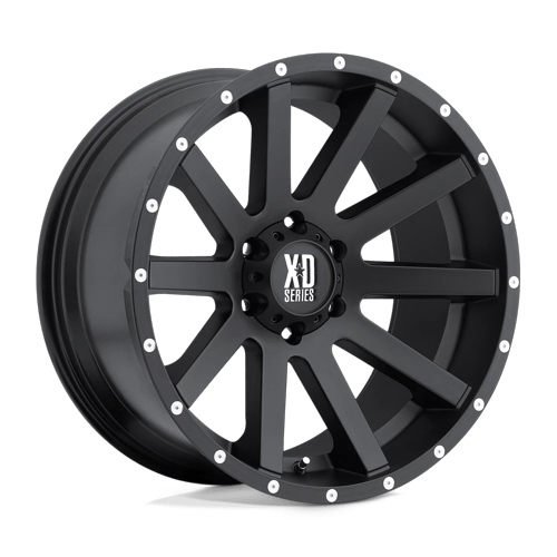 18x8 XD Series XD818 Heist Satin Black Wheel 5x4.5 (35mm)