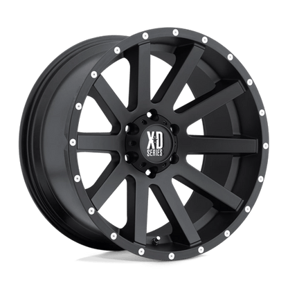 18x8 XD Series XD818 Heist Satin Black Wheel 5x4.5 (35mm)