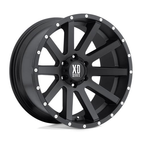 18x8 XD Series XD818 Heist Satin Black Wheel 5x4.5 (35mm)