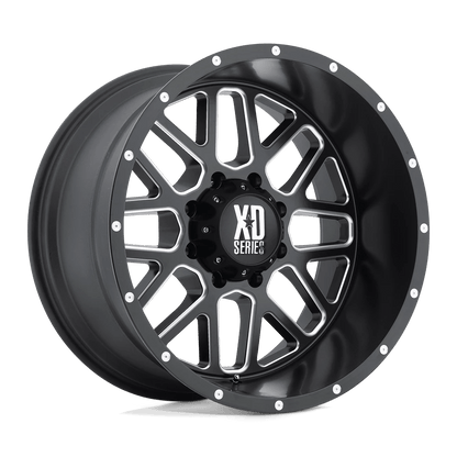 20x9 XD XD820 Grenade Satin Black Milled Wheel 5x150 (25mm)
