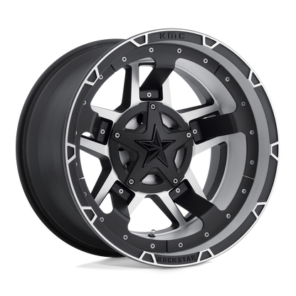 17x8 XD Series XD827 RS3 Matte Black Machined Wheel 5x4.5 (20mm)