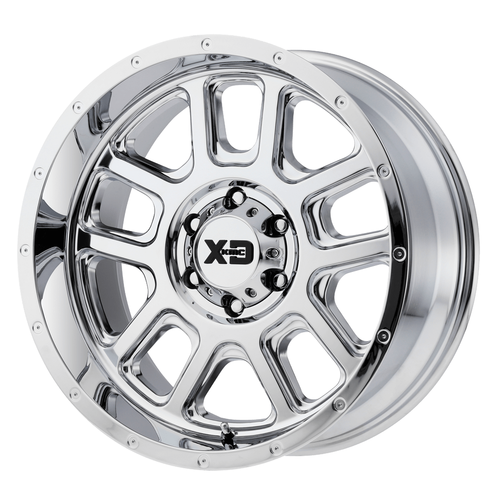 20x9 XD XD828 DELTA Chrome Wheel 6x5.5 (-12mm)