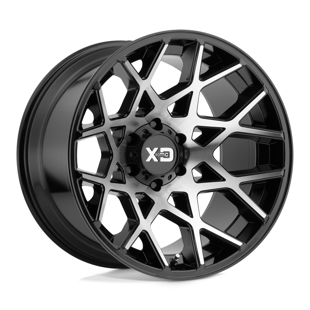 20x10 XD XD831 CHOPSTIX Gloss Black Machined Wheel 6x135 (-24mm)