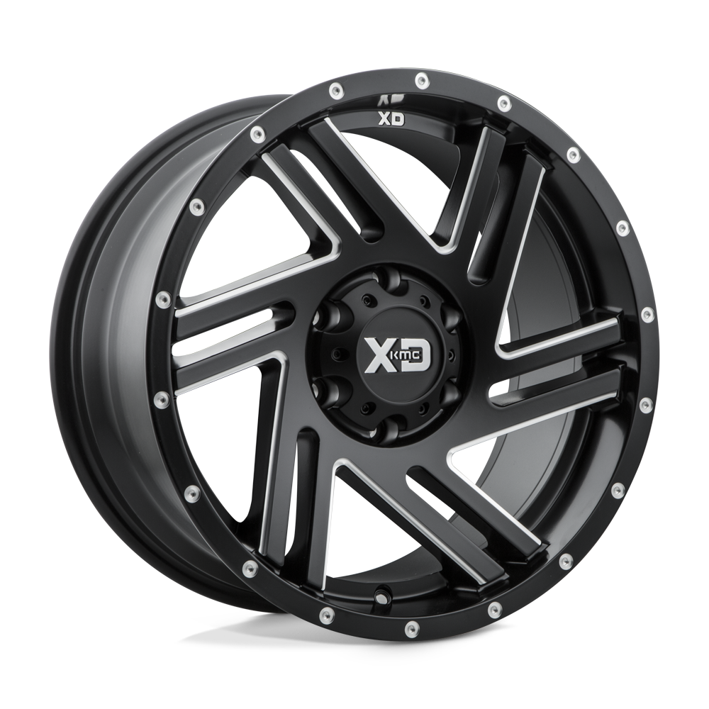 20x9 XD XD835 SWIPE Satin Black Milled Wheel 6x4.5 (40mm)