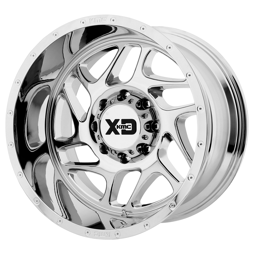 20x9 XD XD836 FURY Chrome Wheel 8X6.5 (18mm)