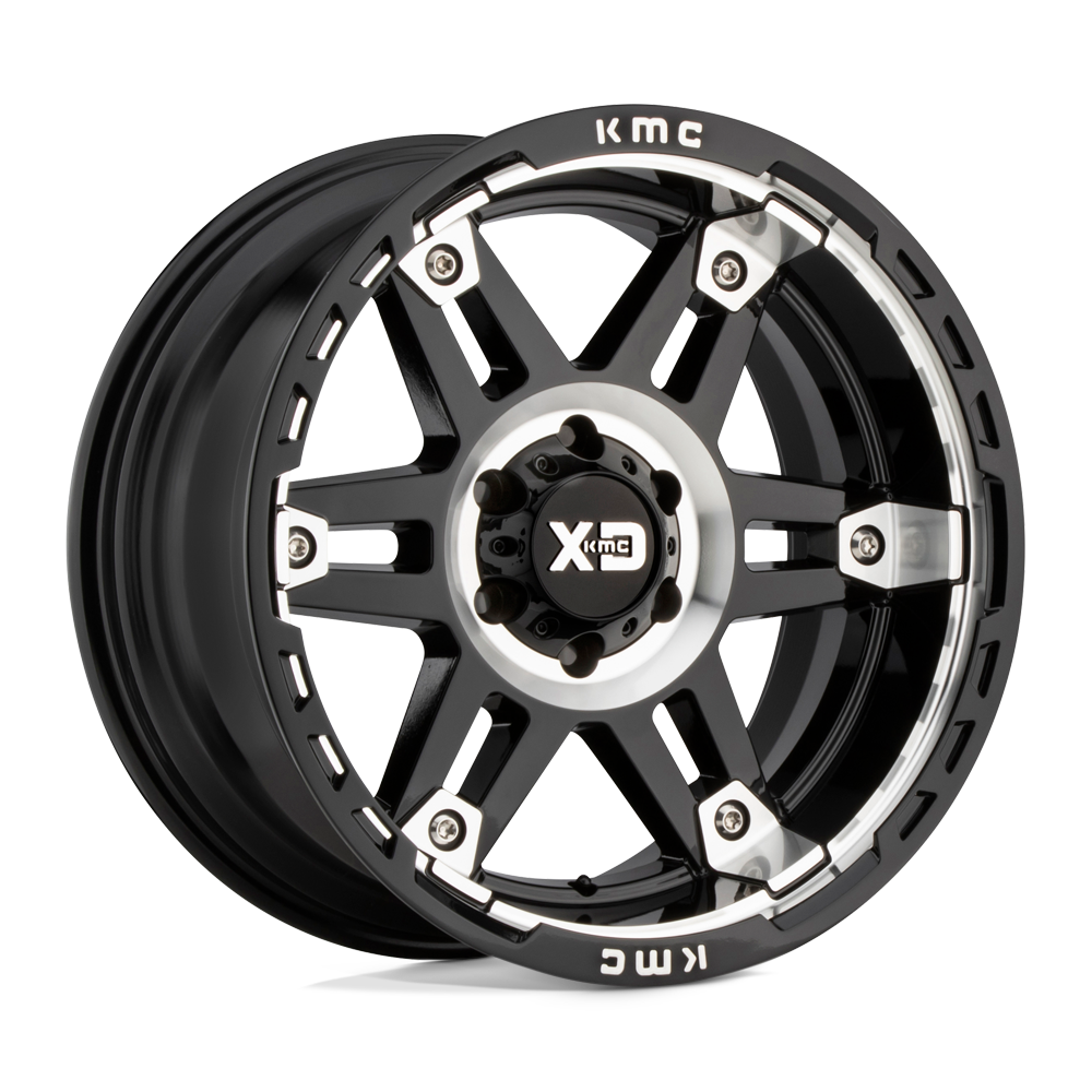 20x9 XD XD840 SPY II Gloss Black Machined Wheel 6x5.5 (18mm)