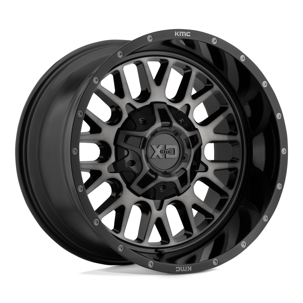 20x9 XD XD842 SNARE Gloss Black Gray Tint Wheel 5x5/5x5.5 (0mm)