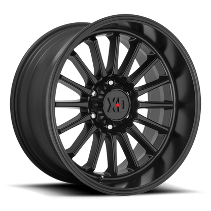 22x10 XD XD857 WHIPLASH Satin Black Wheel 6x5.5 (-18mm)