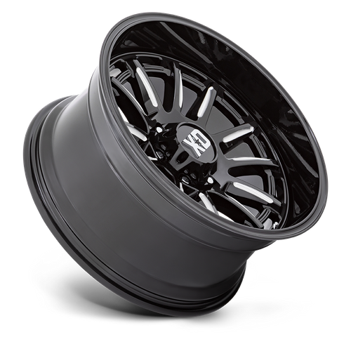 20x9 XD XD865 PHOENIX Gloss Black Milled Wheel 5x5 (0mm)