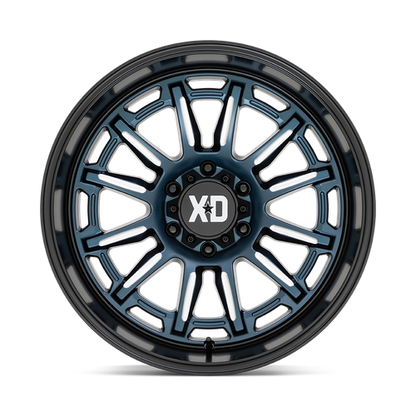 20x9 XD XD865 PHOENIX Metallic Blue Milled With Black Lip Wheel 5x150 (18mm)