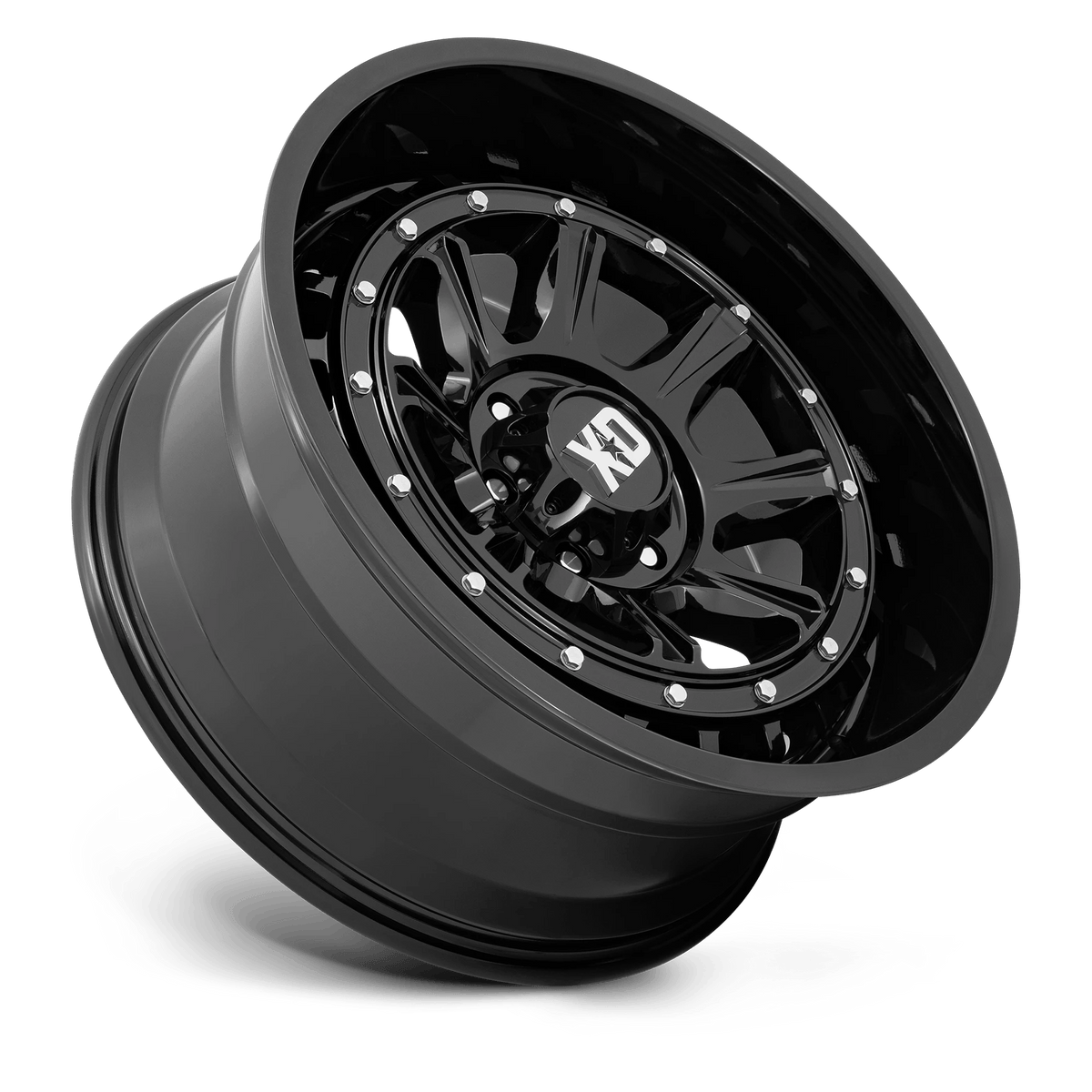 22x10 XD Series XD866 Outlander Gloss Black Wheel 5x5 (-18mm)