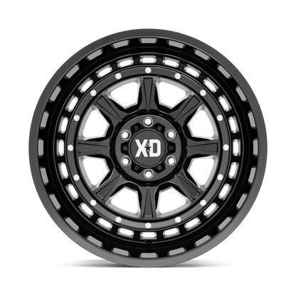 22x10 XD Series XD866 Outlander Gloss Black Wheel 5x5 (-18mm)