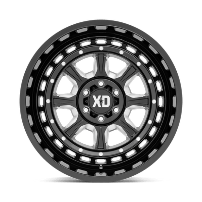 22x10 XD Series XD866 Outlander Gloss Black Milled Wheel 5x5.5 (-18mm)