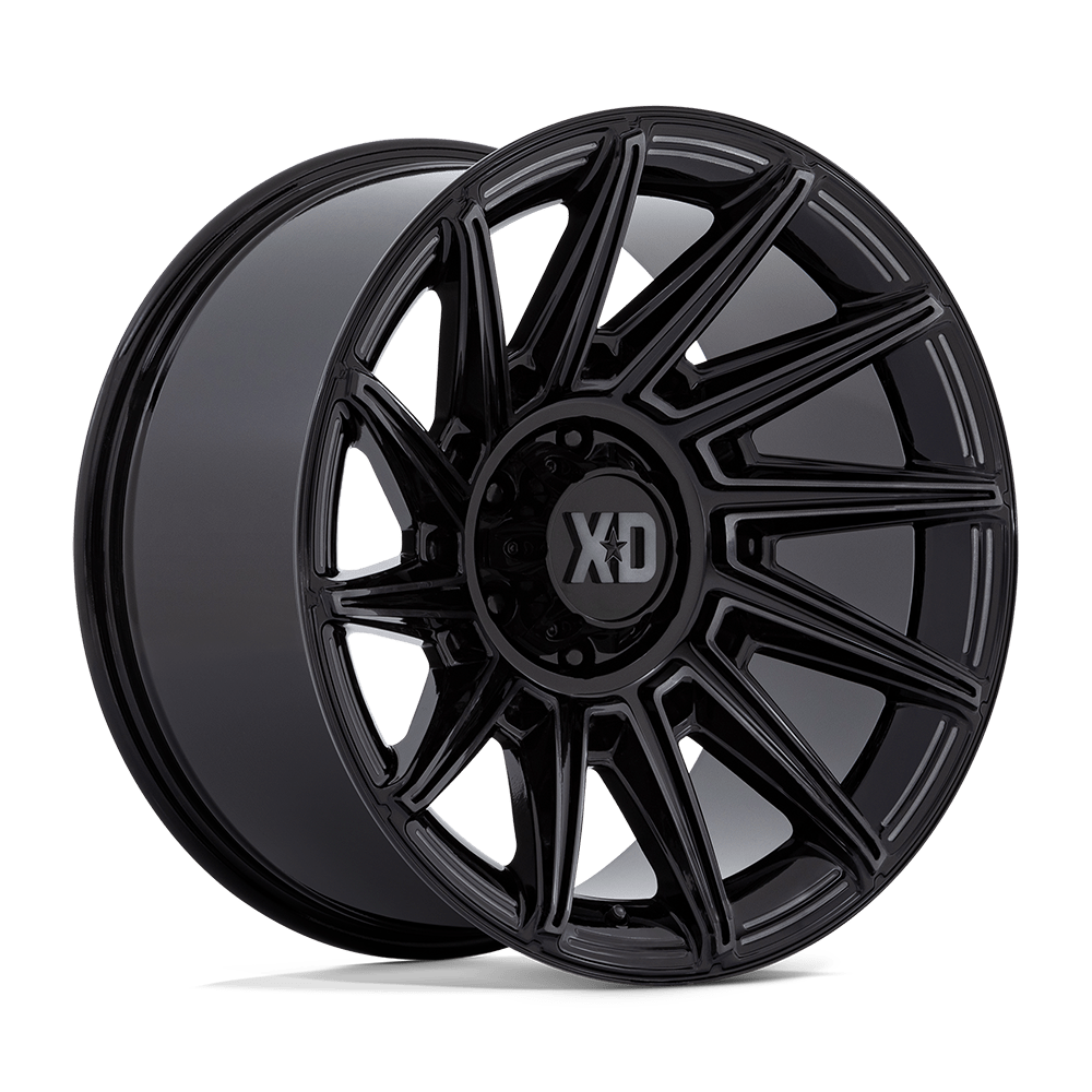 20x10 XD XD867 Specter Gloss Black With Gray Tint Wheel 5x5 (-18mm)