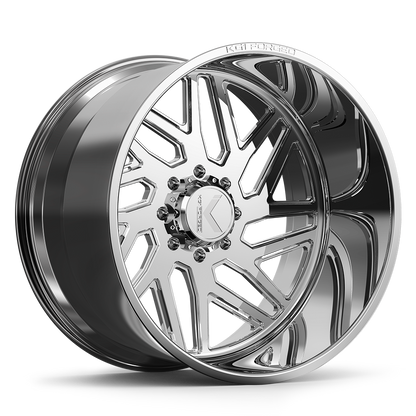 26x16 KG1 KF009 Yaz-N Polished RIGHT DIRECTIONAL FORGED Wheel 5x150 (-101mm)