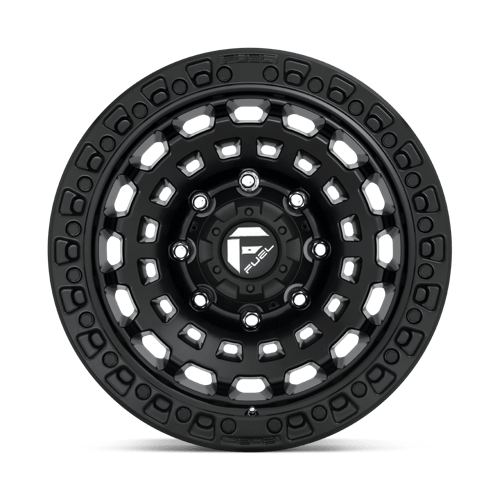 17x9 Fuel Off-Road D633 Zephyr Matte Black Wheel 5x5.5 (-12mm)