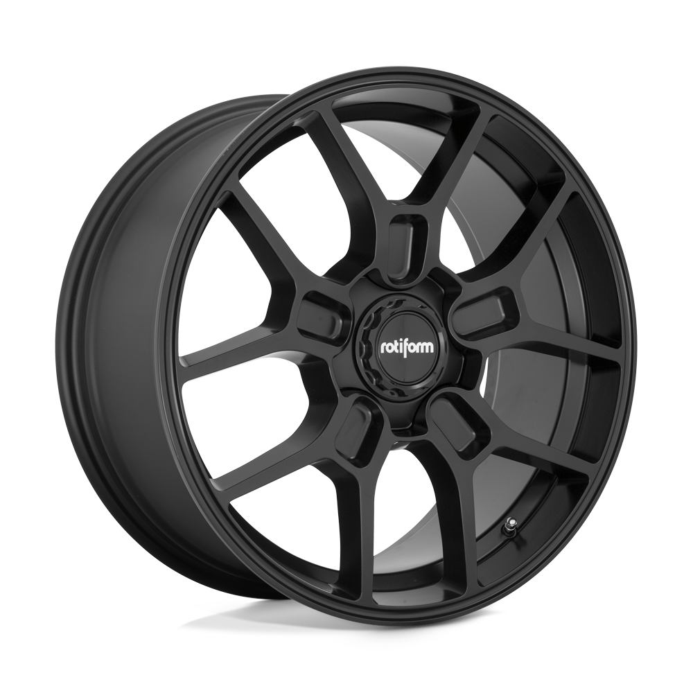19x8.5 Rotiform R177 ZMO Matte Black Wheel 5x4.5 (35mm)