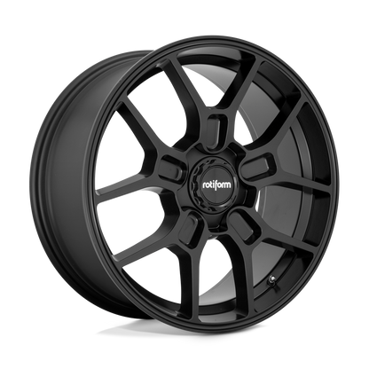 19x8.5 Rotiform R177 ZMO Matte Black Wheel 5x112 (45mm)