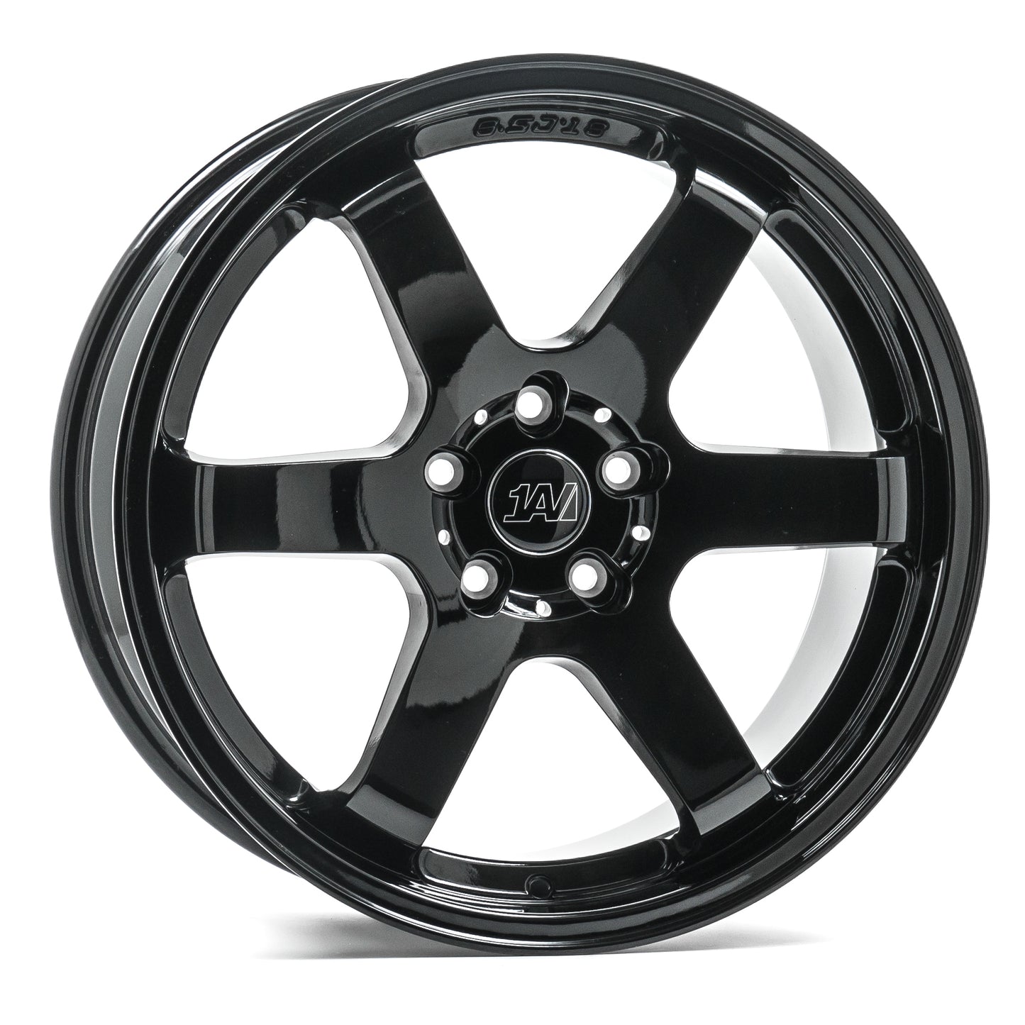 18x8.5 Axe ZX6 Gloss Black Wheels Blank (40mm) Set of 4