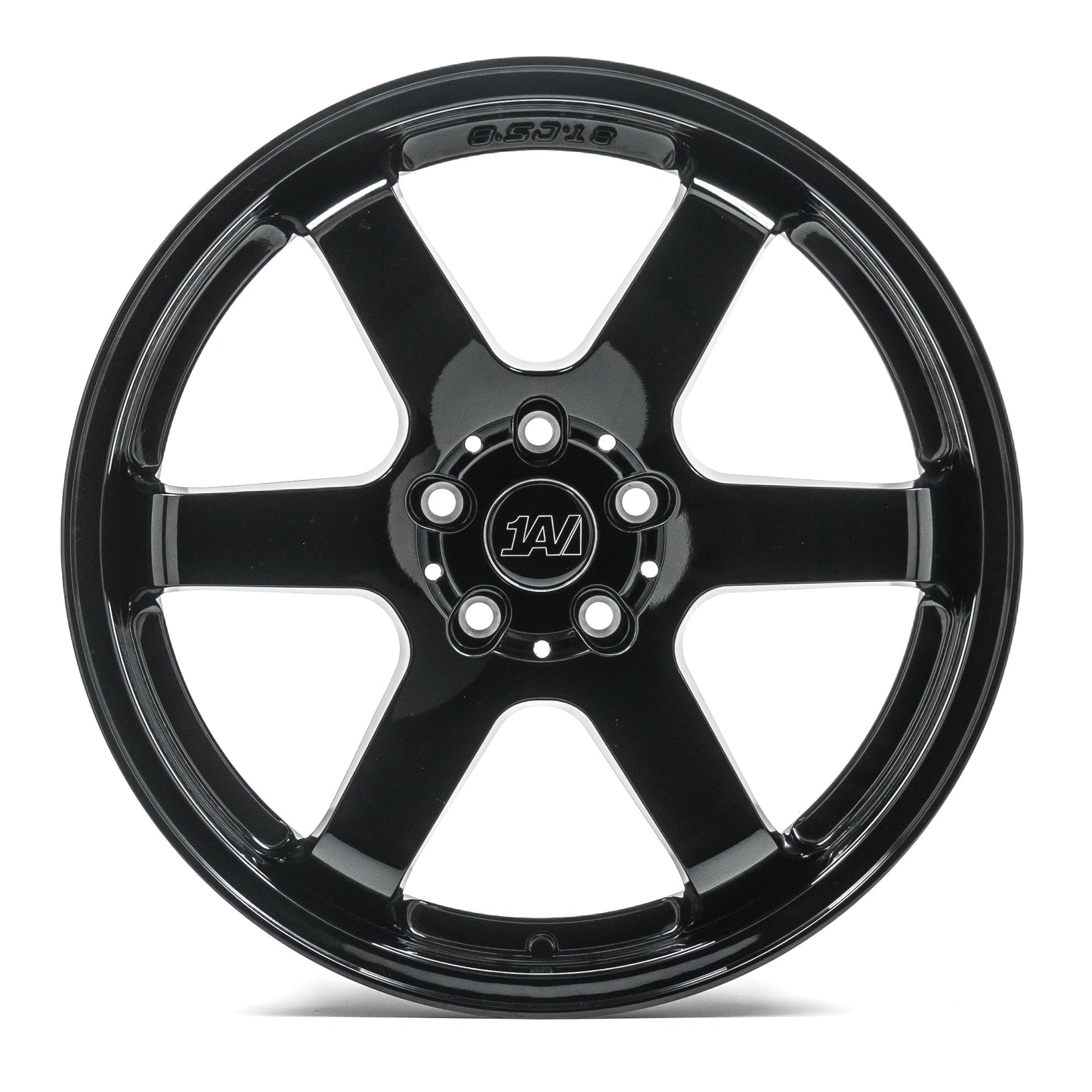 18x8.5 Axe ZX6 Gloss Black Wheels Blank (40mm) Set of 4
