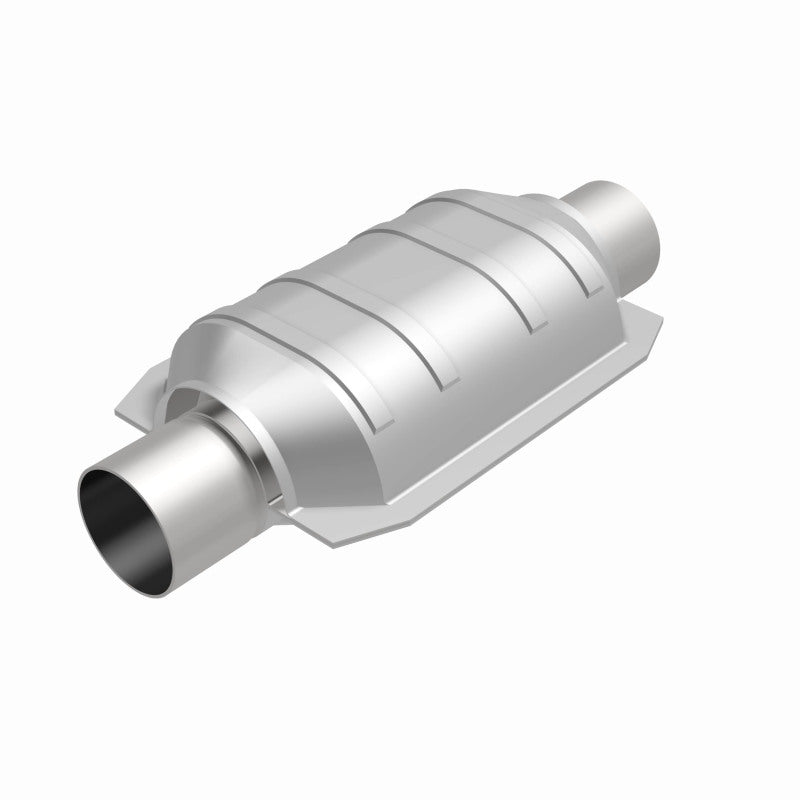 MagnaFlow Univ Cat Conv 2in Inlet/Outlet Center/Center Oval 9in Body L/6.5in Width/13in OA Length
