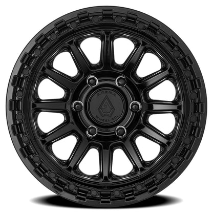 20x9 Arena Wheel Co. A128 Enduro Glossy Black Wheel 6x135 (20mm)