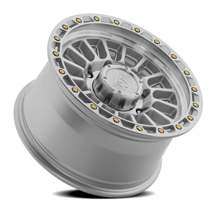 18x9 Arena Wheel Co. A130 Podium Gloss Silver Machined Wheel 8x170 (0mm)