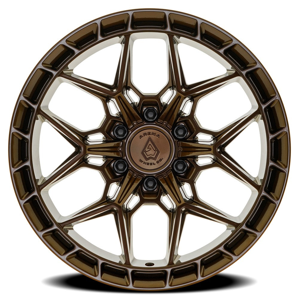 20x9 Arena A133 Rampage Glossy Black Center Machined Ddt Wheel 6x135 (0mm)