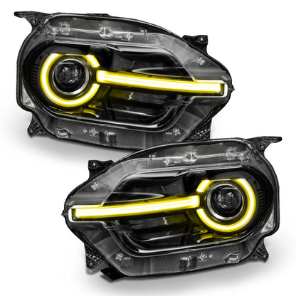 Oracle 2021 Ford Bronco Sport RGB+W Headlight DRL + Halo  - ColorSHIFT w/o Controller