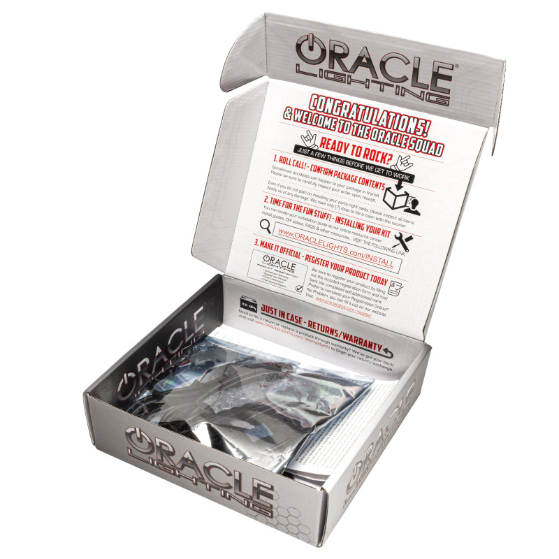 Oracle 2122 Ford Bronco Headlight Halo Kit w/DRL Bar  Base Headlights w/Simple Control
