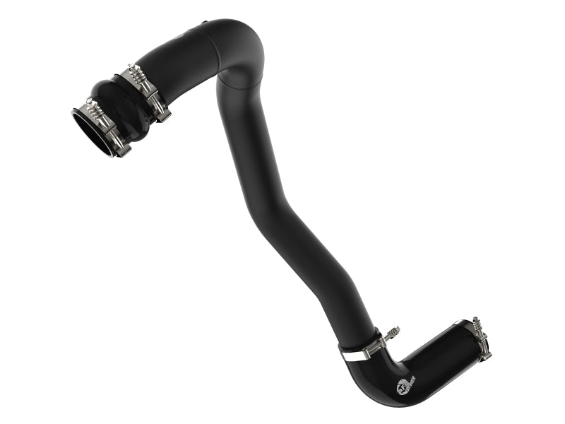 aFe 08-10 Ford Trucks V8-6.4L (td) BladeRunner 3 IN Aluminum Hot Charge Pipe - Black