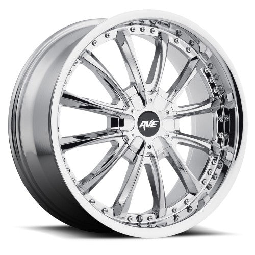 20x8.5 Avenue A611 Chrome Wheel 5x112/5x4.5 (35mm)