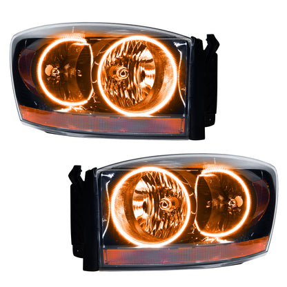 Oracle 06 Dodge Ram SMD HL - Black - ColorSHIFT w/ BC1 Controller