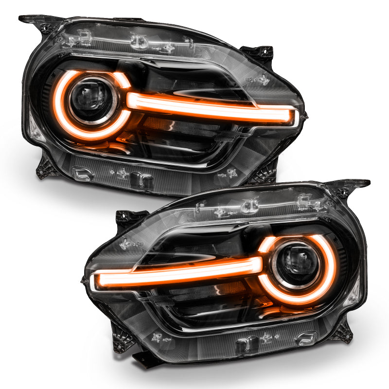 Oracle 2021 Ford Bronco Sport RGB+W Headlight DRL + Halo  - ColorSHIFT w/ RF Controller