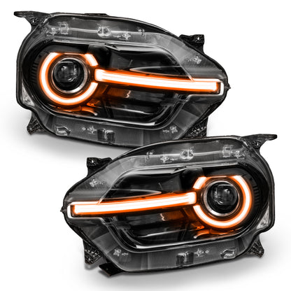 Oracle 2021 Ford Bronco Sport RGB+W Headlight DRL + Halo  - ColorSHIFT w/ RF Controller